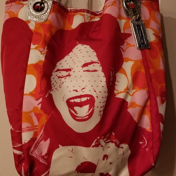 Coach Handbags - Coach Limited Edition Laughing Girl Tote NWOT
